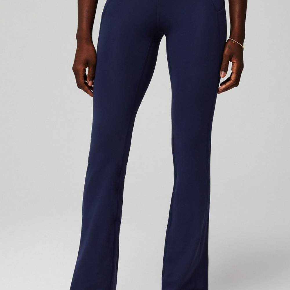 OASIS PureLuxe High Waisted Pocketed Kick Flare